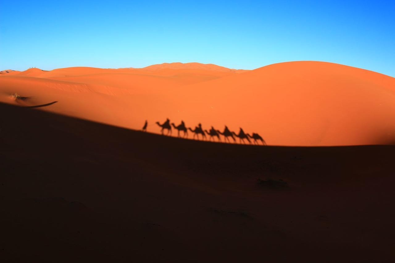 Готель Sahara Camel Tours Camp Мерзуга Екстер'єр фото