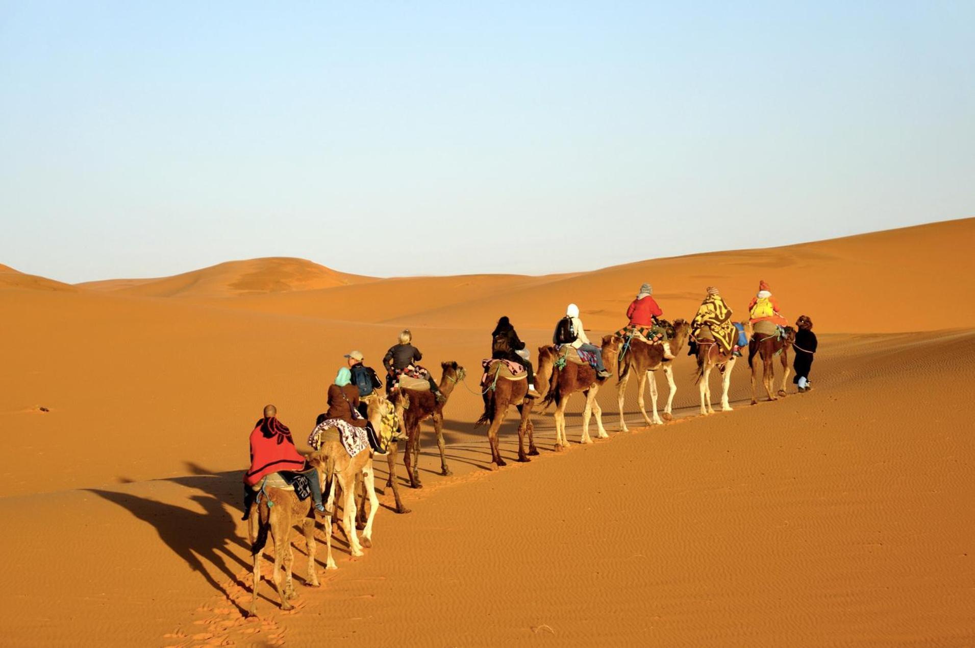 Готель Sahara Camel Tours Camp Мерзуга Екстер'єр фото